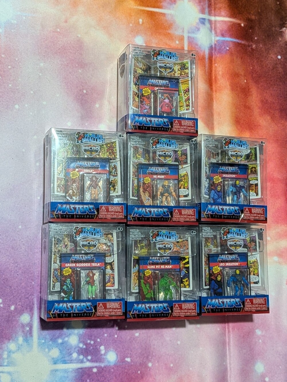 💪 He Man Micro Action Figures - Full Set Of 7